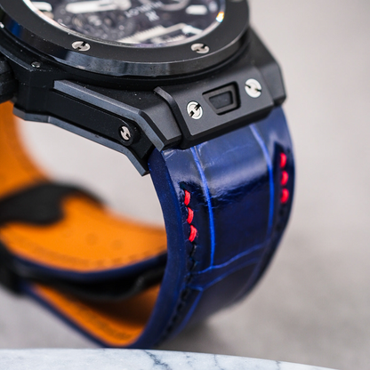 Alligator Leather Strap for Hublot Big Bang Unico