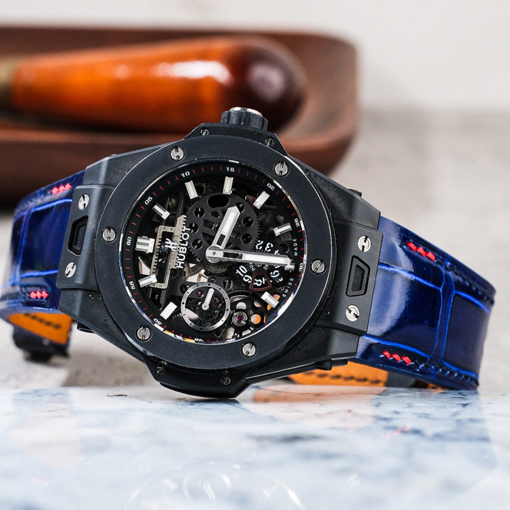 Alligator Leather Strap for Hublot Big Bang Unico
