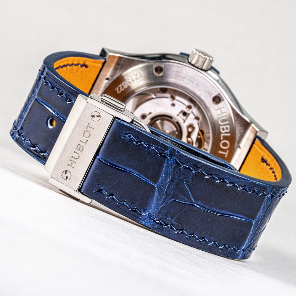Alligator Leather Strap for Hublot Classic Fusion