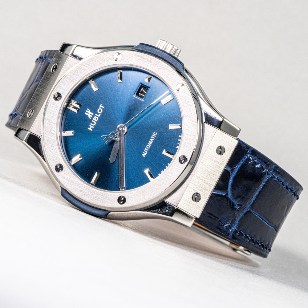 Alligator Leather Strap for Hublot Classic Fusion