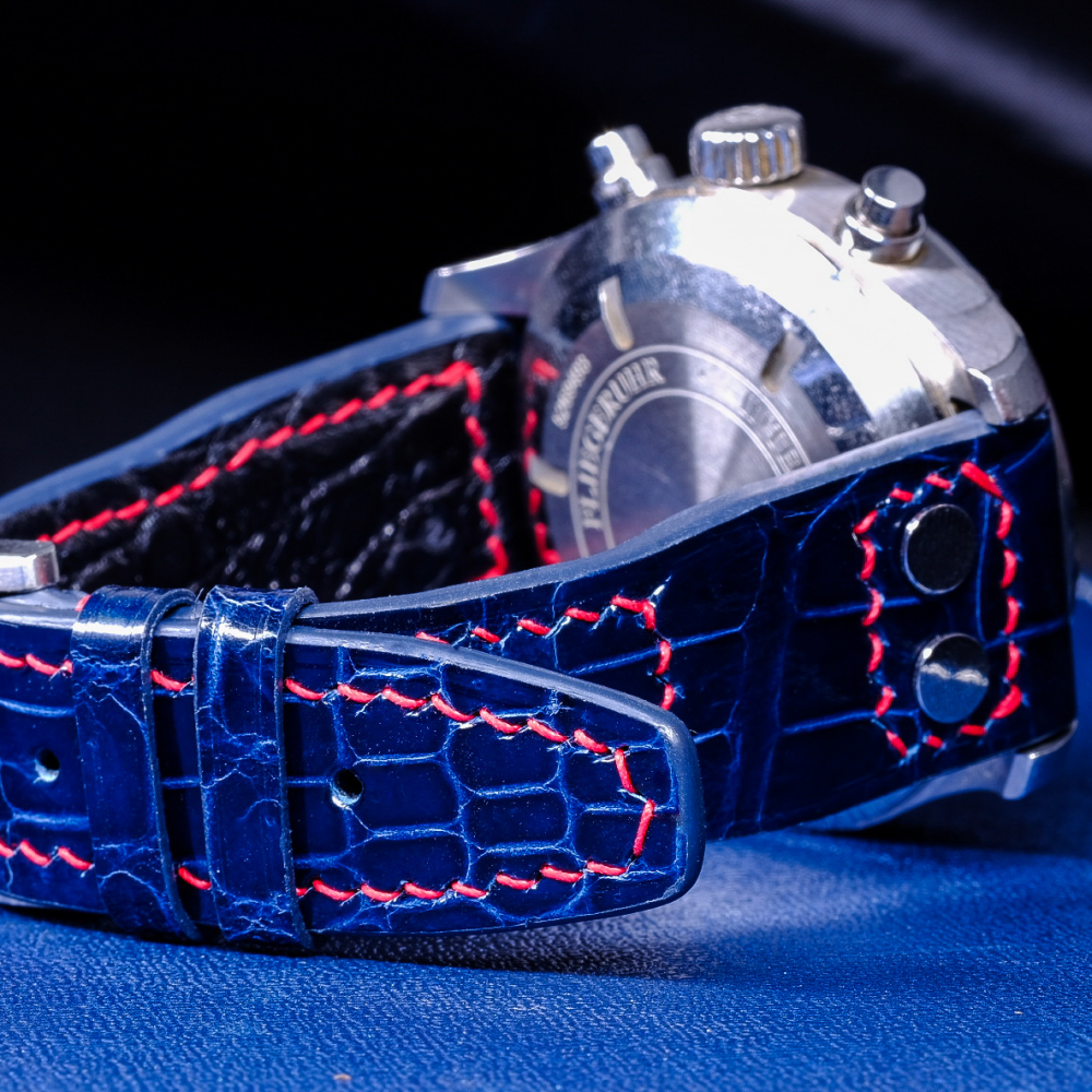 Alligator Leather Strap for IWC Pilot