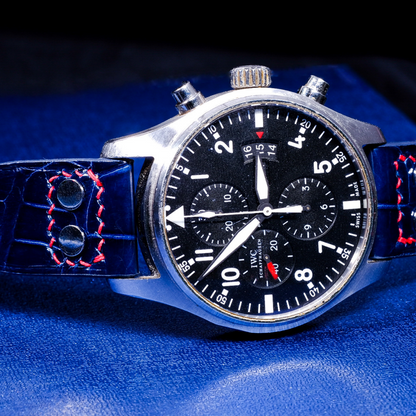 Alligator Leather Strap for IWC Pilot