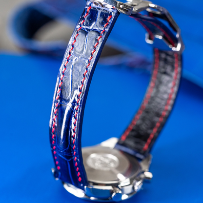 Alligator Leather Strap for Omega Speedmaster