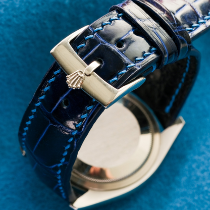 Alligator Leather Strap for Rolex Datejust