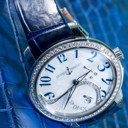 Alligator Leather Strap for Ulysse Nardin