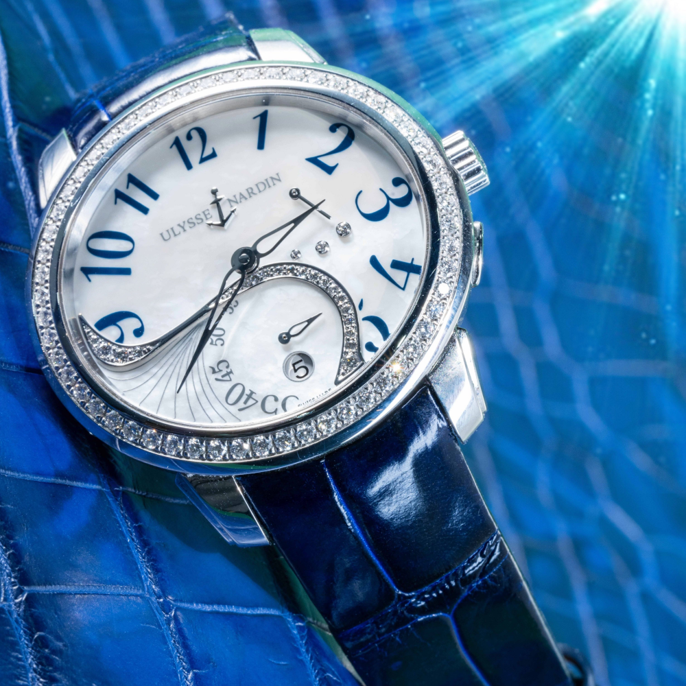Alligator Leather Strap for Ulysse Nardin