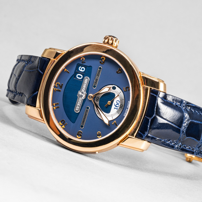 Alligator Leather Strap for Ulysse Nardin
