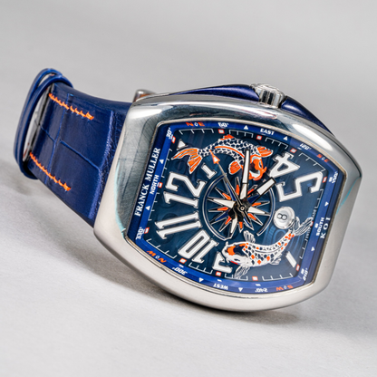 Alligator Leather Strap for Franck Muller Vanguard