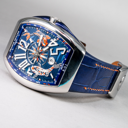 Alligator Leather Strap for Franck Muller Vanguard