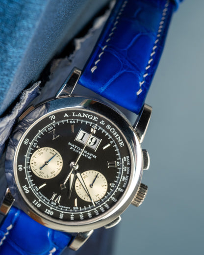 Alligator Leather Strap for A. Lange & Söhne Flyback