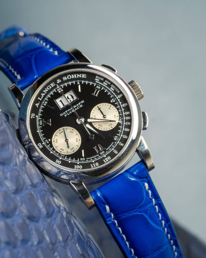 Alligator Leather Strap for A. Lange & Söhne Flyback