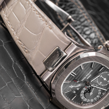 Alligator Leather Strap for Patek Philippe Nautilus