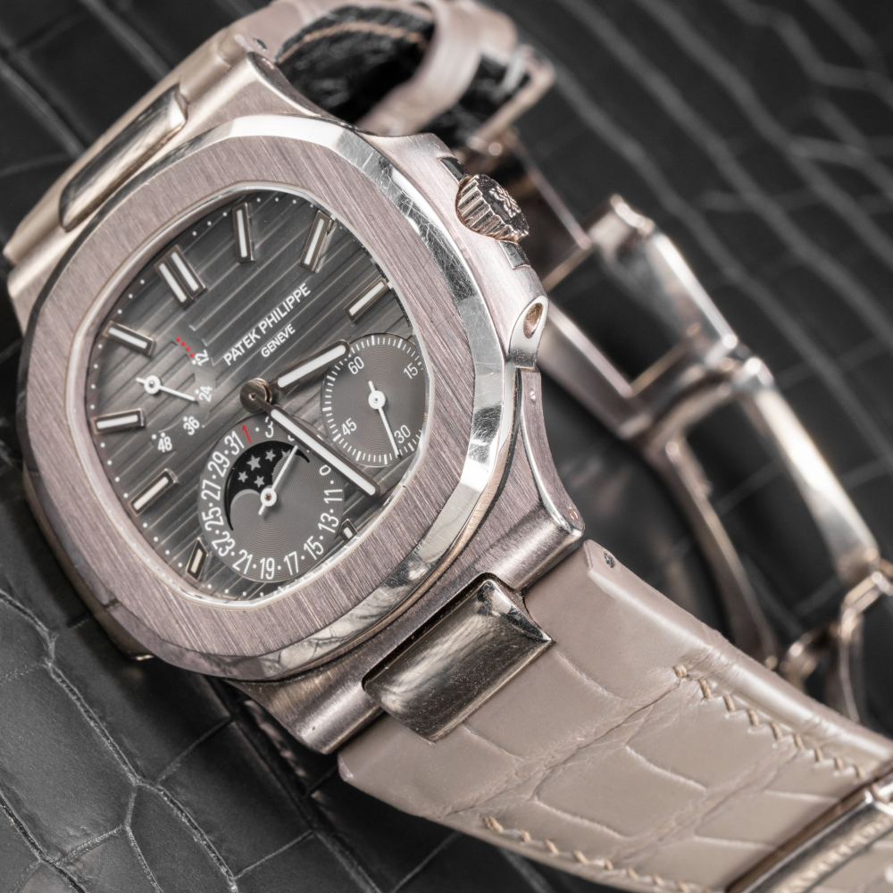 Alligator Leather Strap for Patek Philippe Nautilus