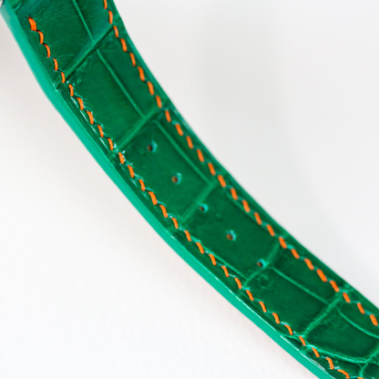 Alligator Leather Strap for Corum Bubble