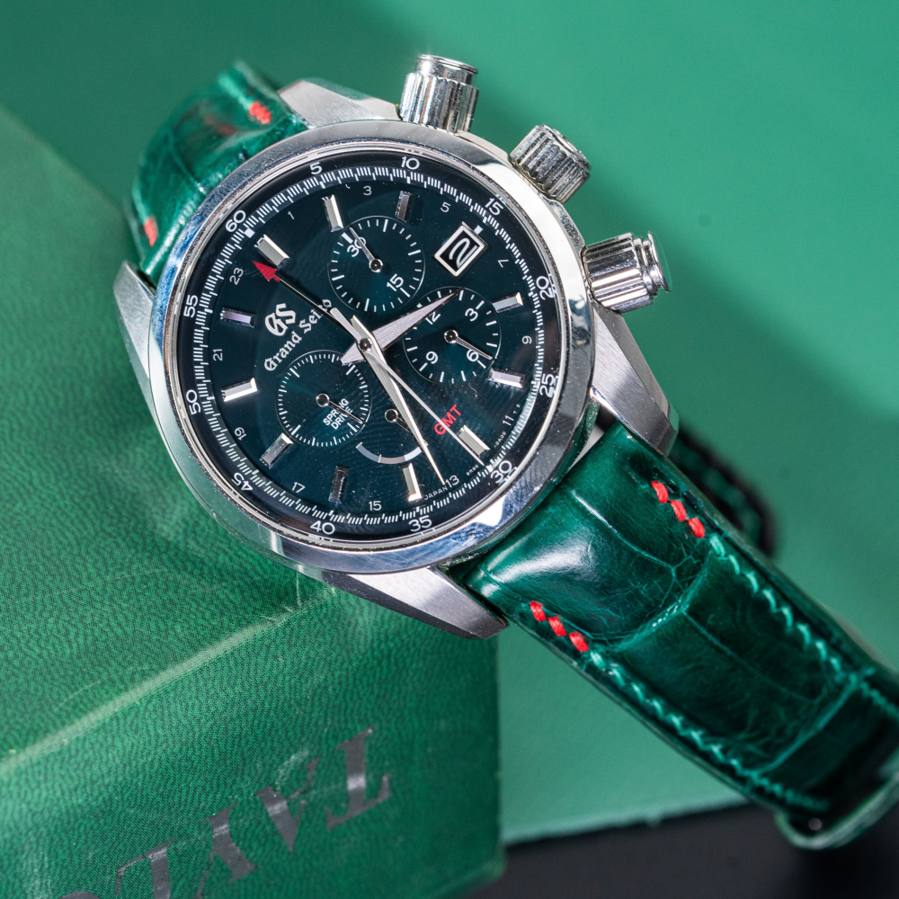 Alligator Leather Strap for Grand Seiko
