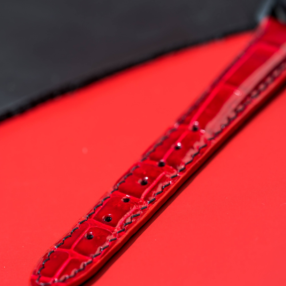 Alligator Leather Strap for Bvlgari