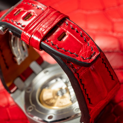 Alligator Leather Strap for AP Royal Oak Offshore 42mm