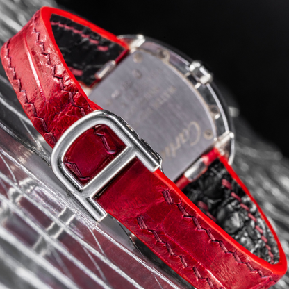 Alligator Leather Strap for Cartier Baignoire