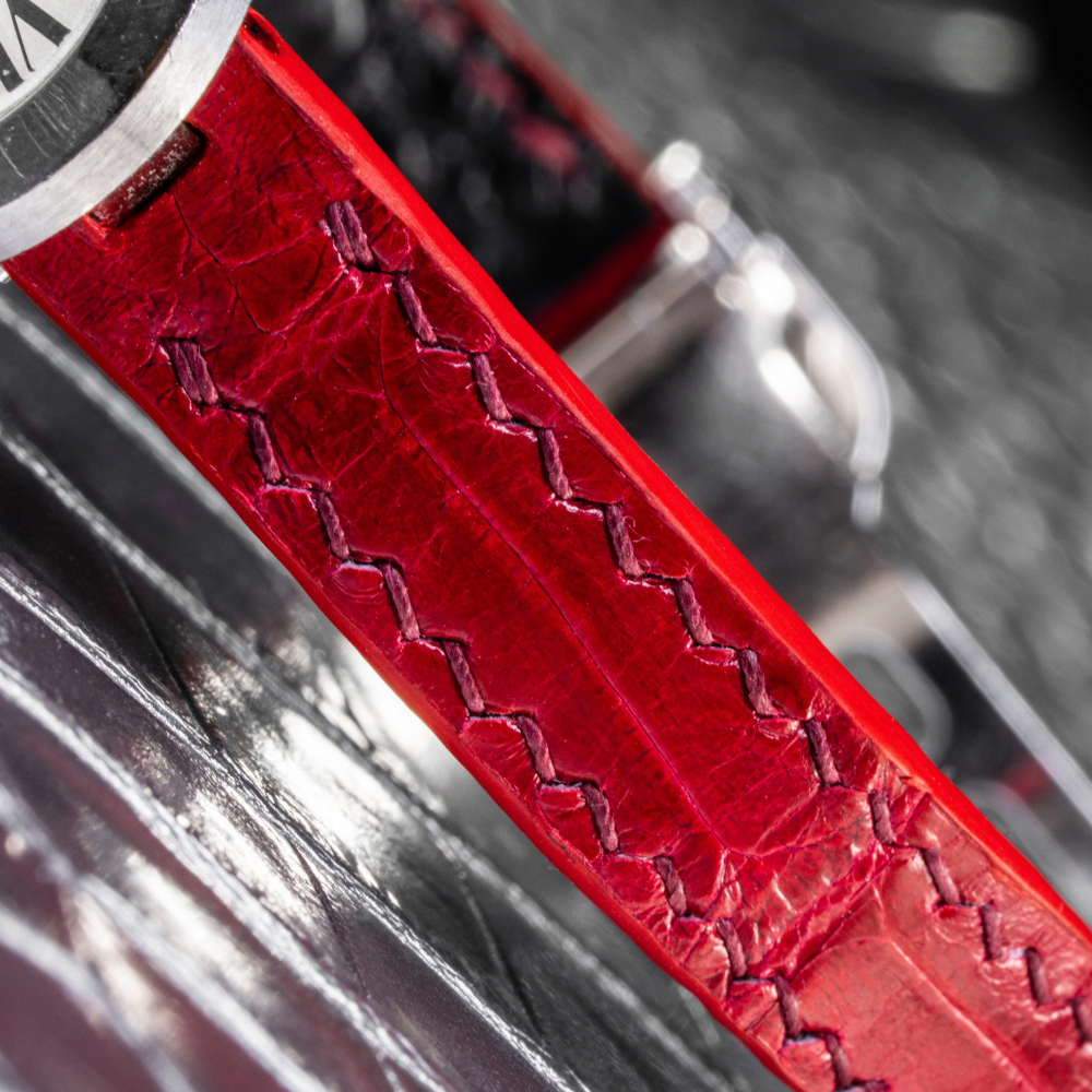 Alligator Leather Strap for Cartier Baignoire