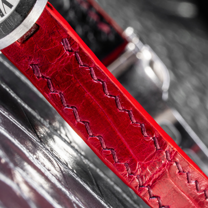 Alligator Leather Strap for Cartier Baignoire