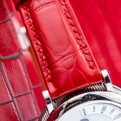 Alligator Leather Strap for Gerald Genta
