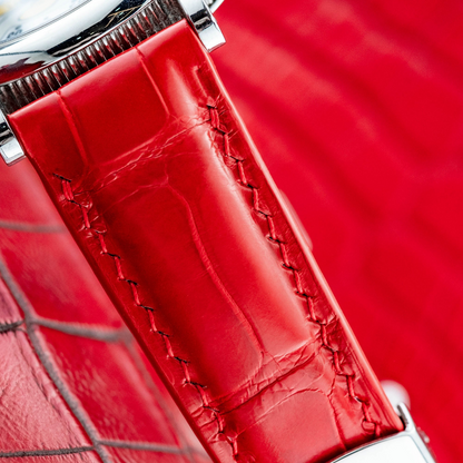 Alligator Leather Strap for Gerald Genta