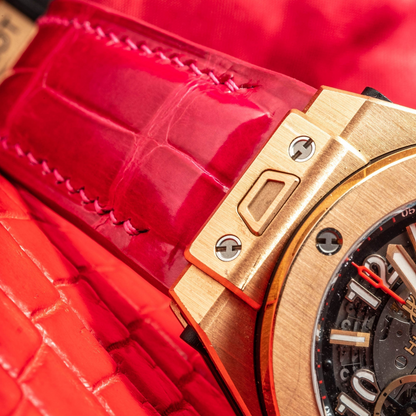 Alligator Leather Strap for Hublot Big Bang Unico