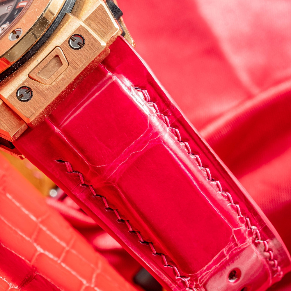 Alligator Leather Strap for Hublot Big Bang Unico