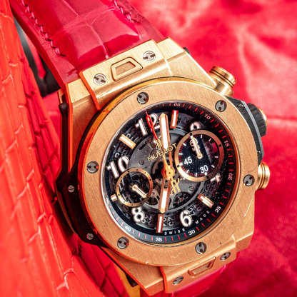 Alligator Leather Strap for Hublot Big Bang Unico