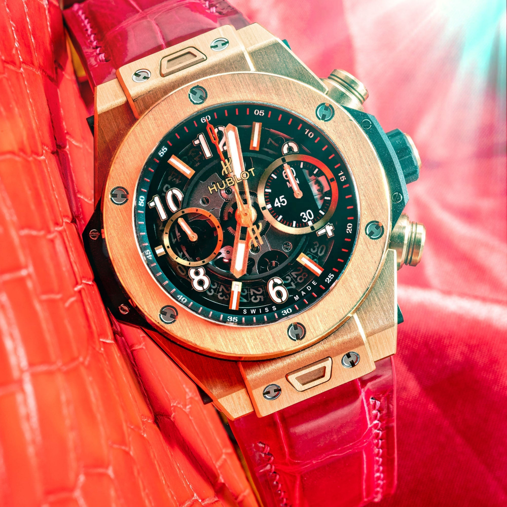 Alligator Leather Strap for Hublot Big Bang Unico