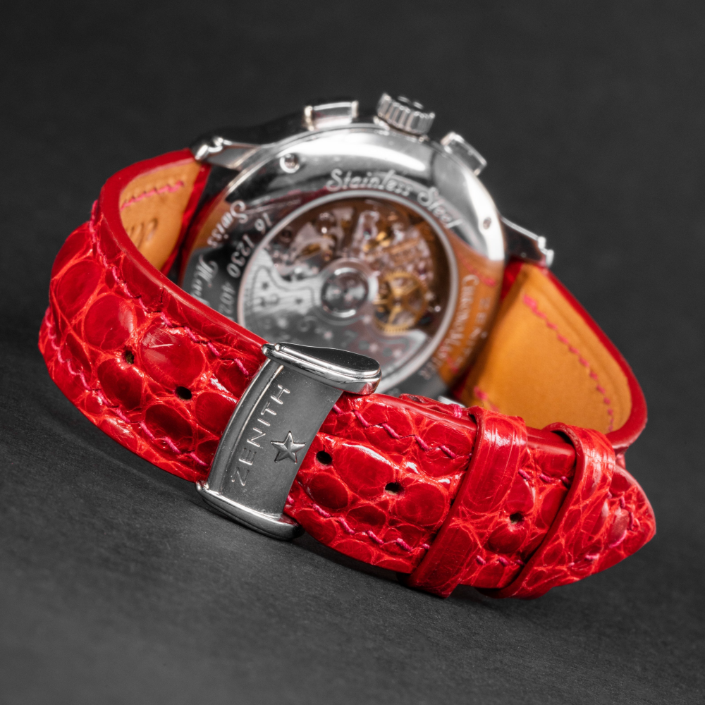 Alligator Leather Strap for Zenith