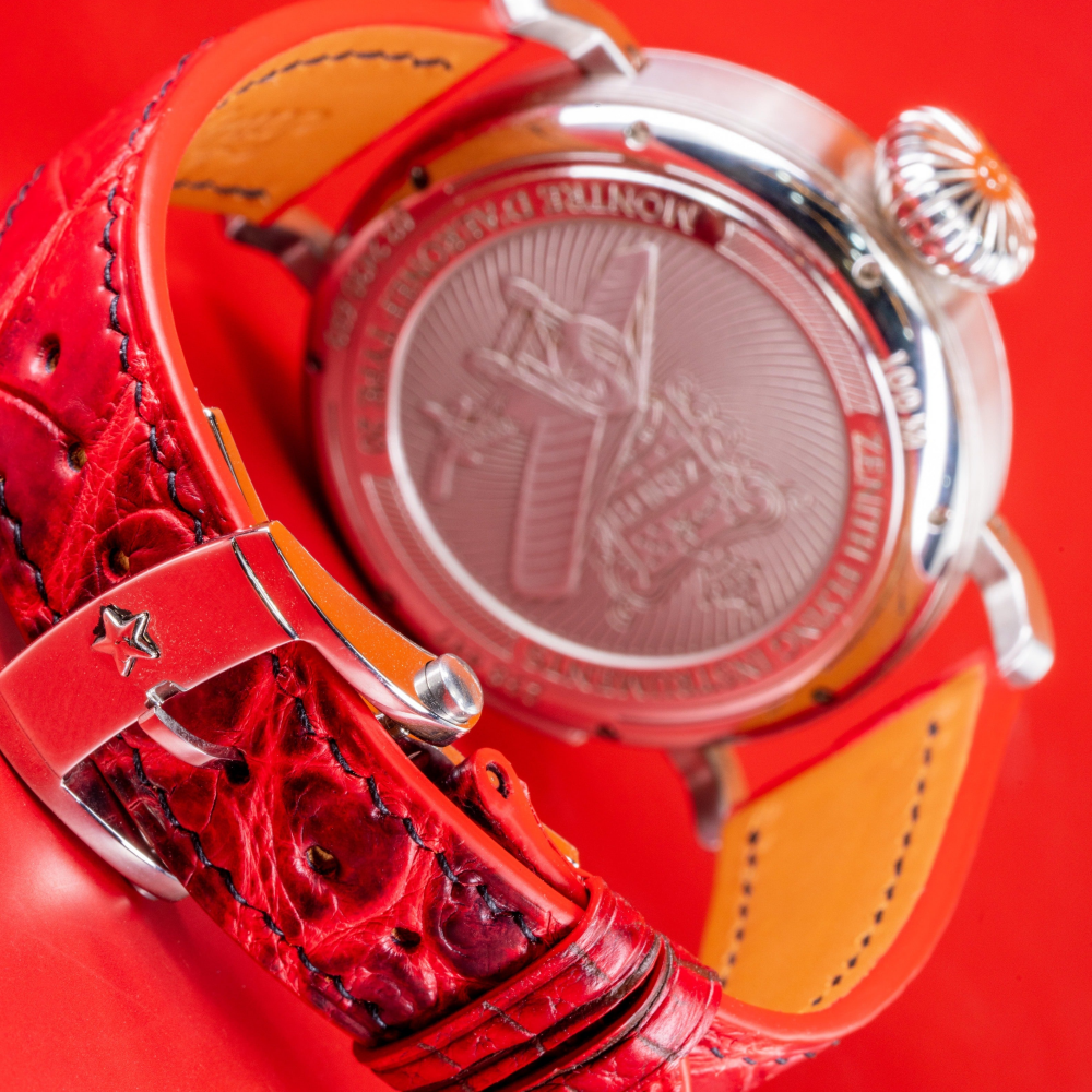 Alligator Leather Strap for Zenith