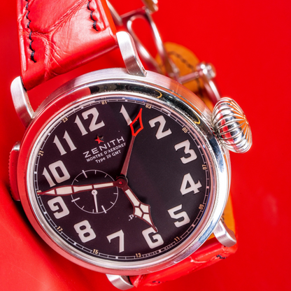 Alligator Leather Strap for Zenith