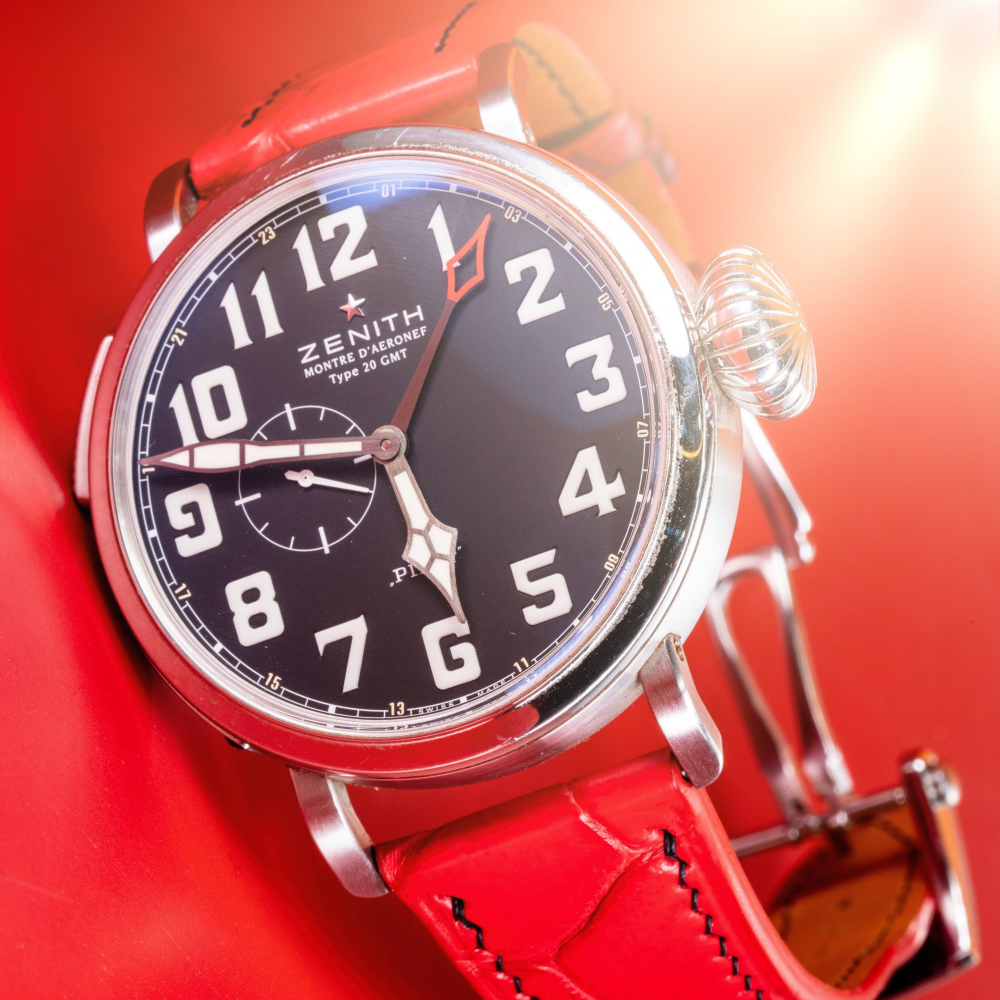 Alligator Leather Strap for Zenith
