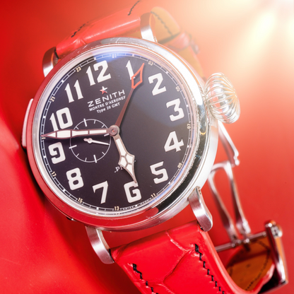 Alligator Leather Strap for Zenith