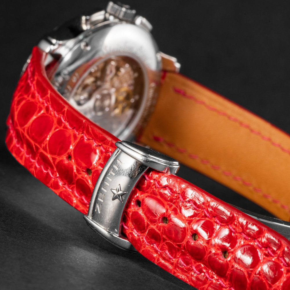 Alligator Leather Strap for Zenith