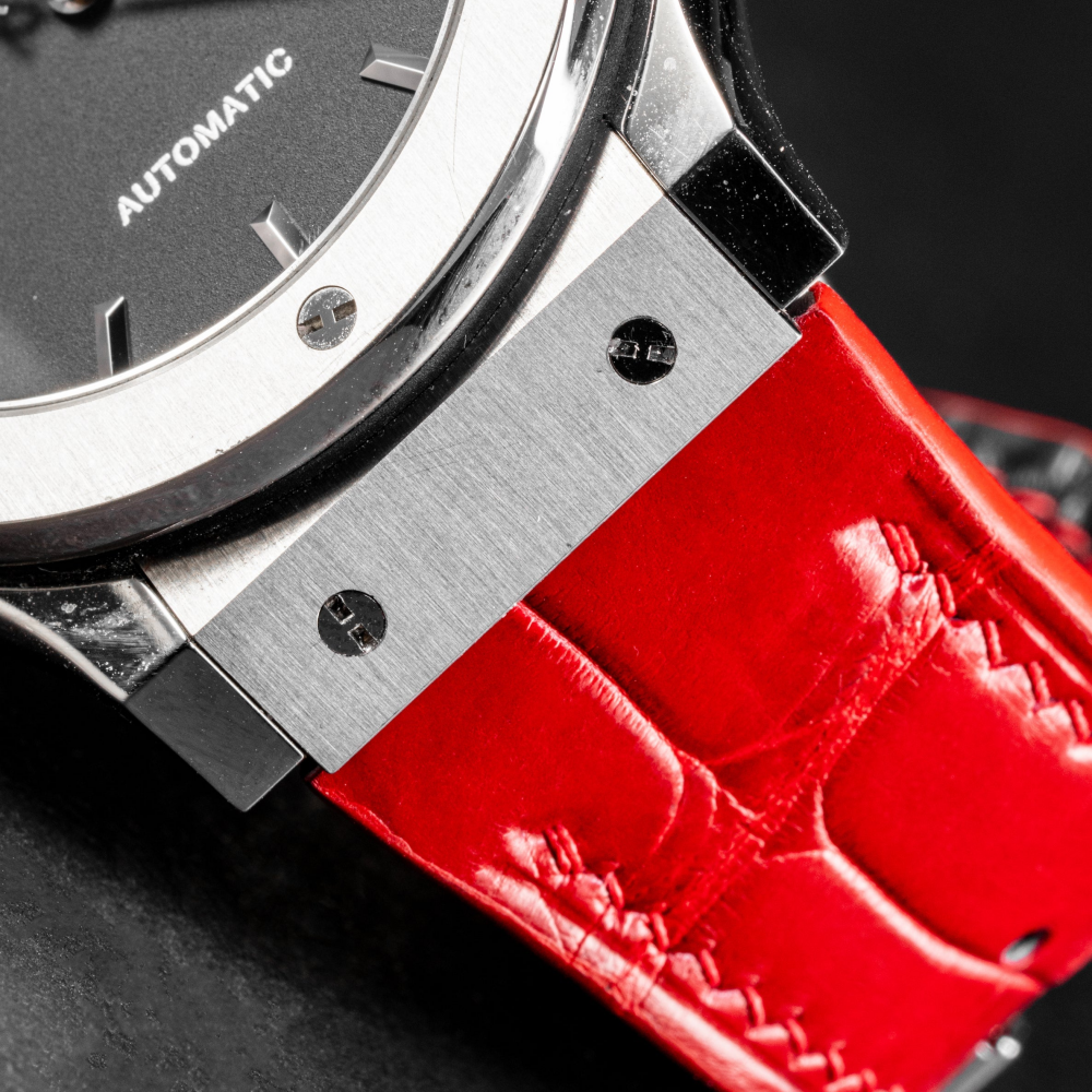 Alligator Leather Strap for Hublot Classic Fusion