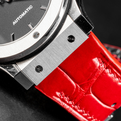 Alligator Leather Strap for Hublot Classic Fusion