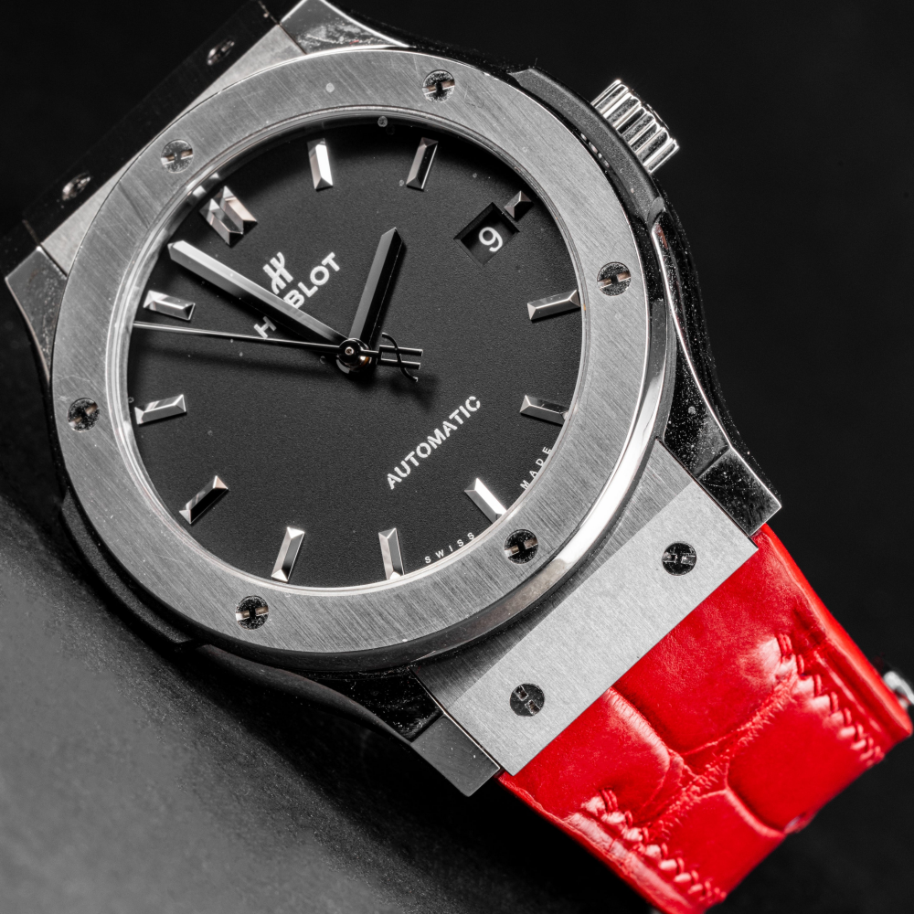 Alligator Leather Strap for Hublot Classic Fusion
