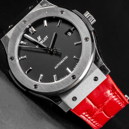 Alligator Leather Strap for Hublot Classic Fusion