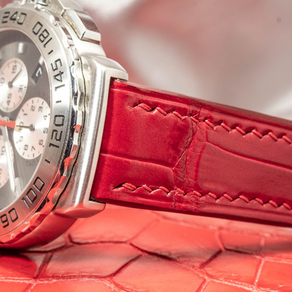Alligator Leather Strap for Tag Heuer Formula 1