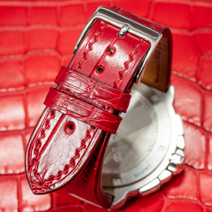 Alligator Leather Strap for Tag Heuer Formula 1