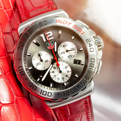 Alligator Leather Strap for Tag Heuer Formula 1