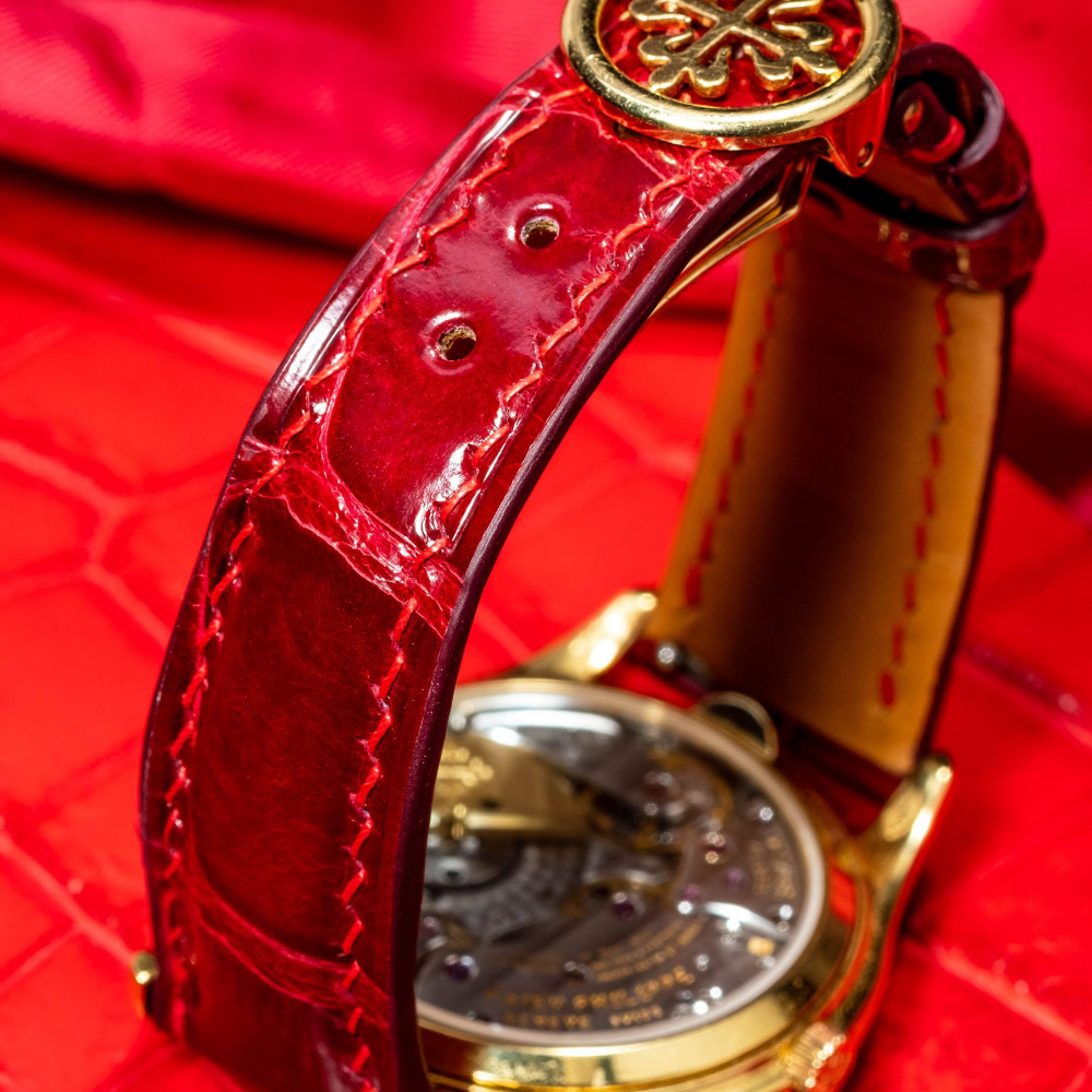 Alligator Leather Strap for Patek Philippe Grand Complications