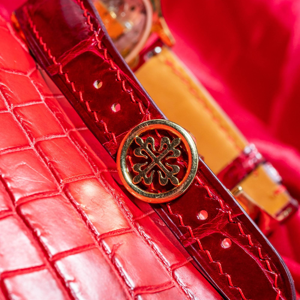 Alligator Leather Strap for Patek Philippe Grand Complications