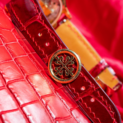 Alligator Leather Strap for Patek Philippe Grand Complications