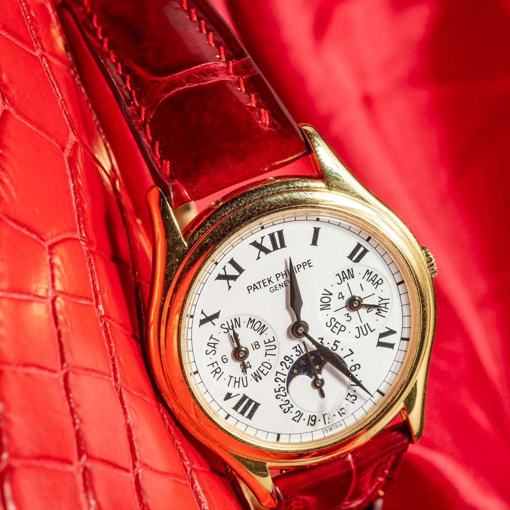 Alligator Leather Strap for Patek Philippe Grand Complications