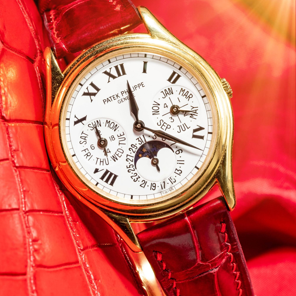 Alligator Leather Strap for Patek Philippe Grand Complications