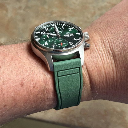 FKM Rubber Strap for IWC Pin Buckle