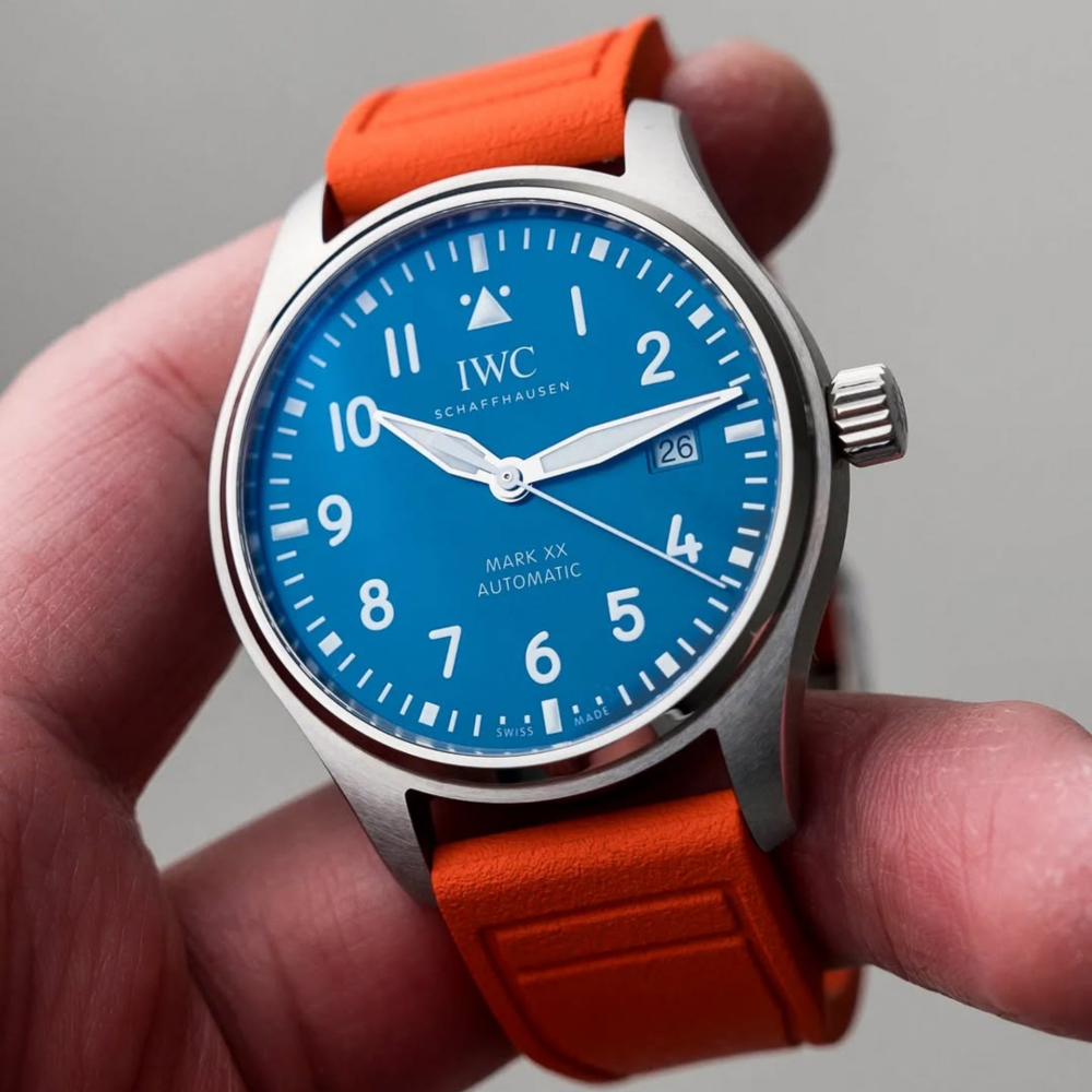FKM Rubber Strap for IWC Pin Buckle